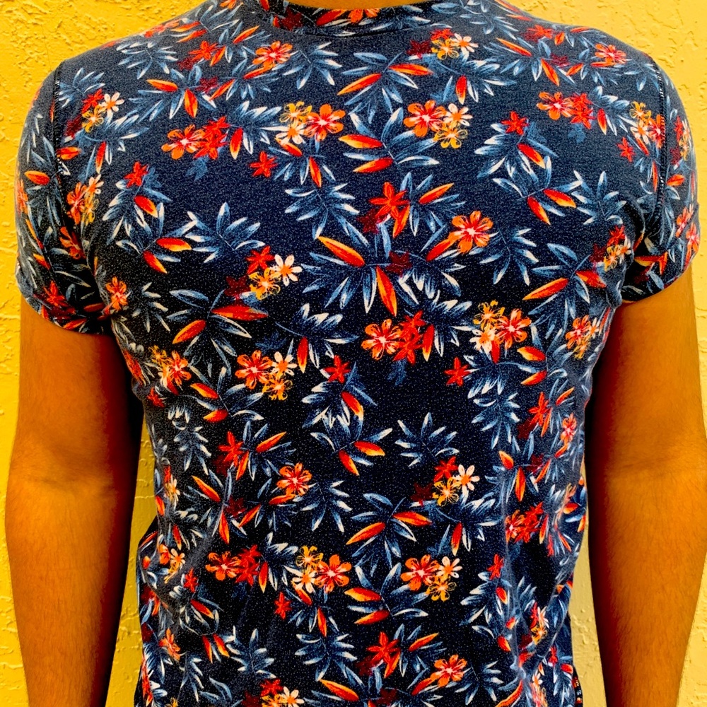Floral men’s t-shirt